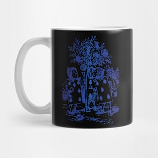 Alice in Wonderland (blue) Mug